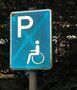 Behindertenparkplatz Behindertenparkplatz